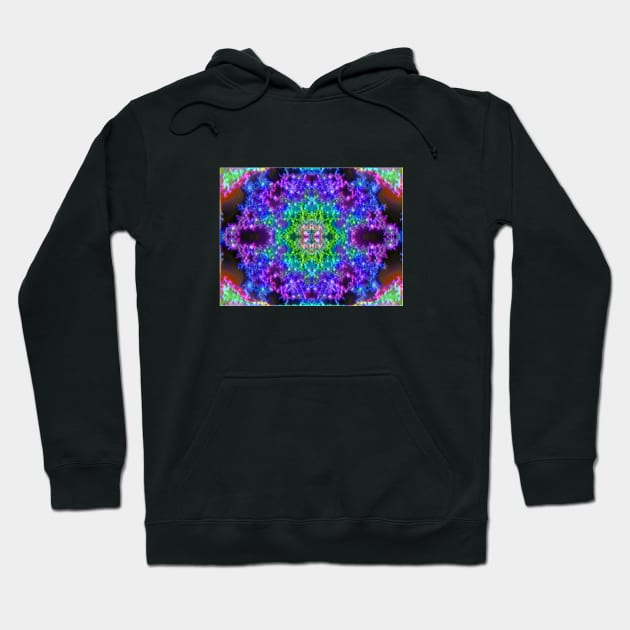 Bright Snow Fractal Hoodie by ArtistsQuest